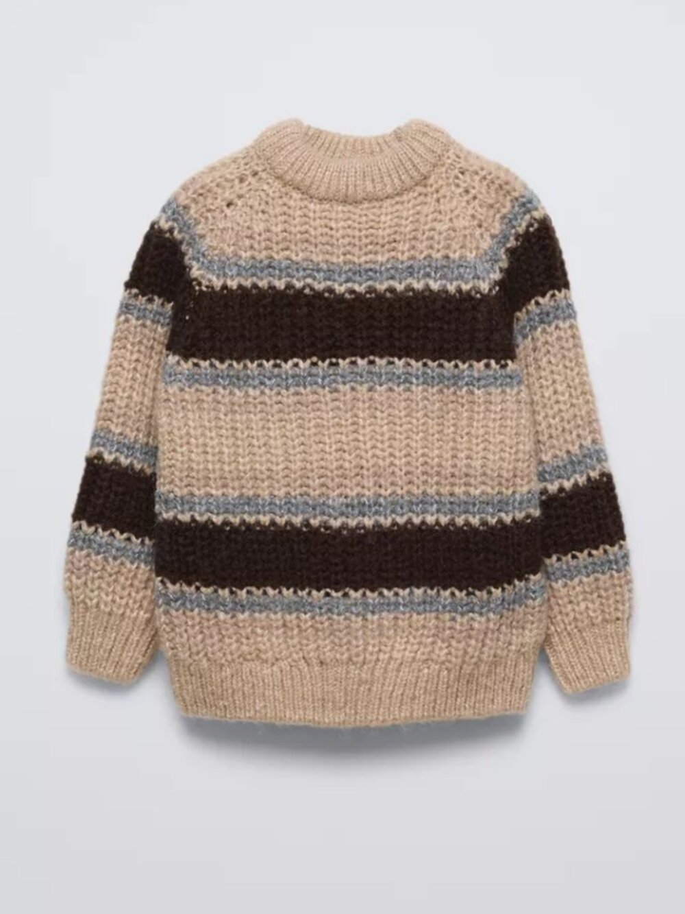 Zara Knit Sweater Size 2 Brown